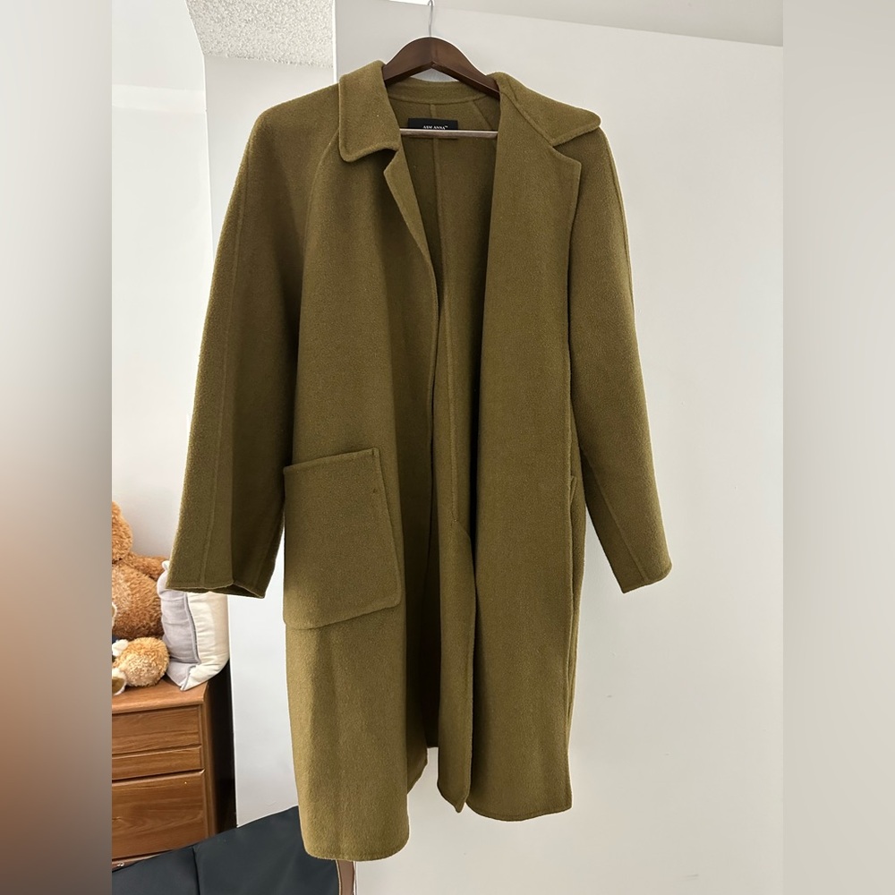 ASM Anna 100% Wool Coat - Picture 2 of 6
